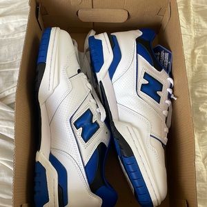 New balance 550s black/blue